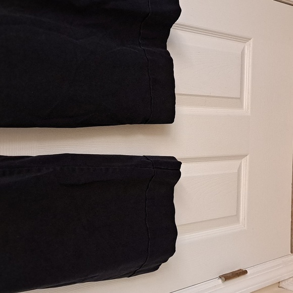 LOFT Brushed Cotton Black Stretch Jean Trousers - Picture 6 of 11